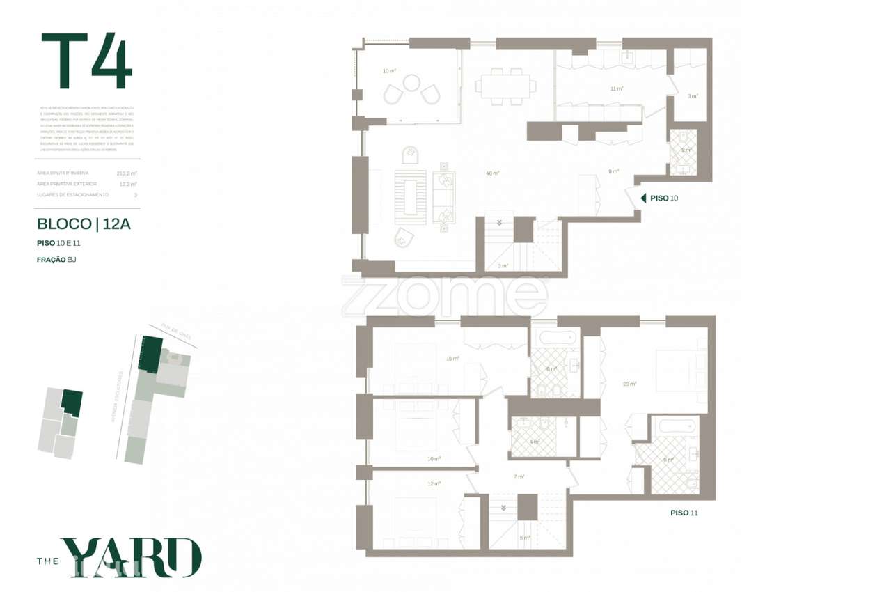 T4 Duplex The Yard | Varanda | Jardins da Arrábida - Grande imagem: 2/2