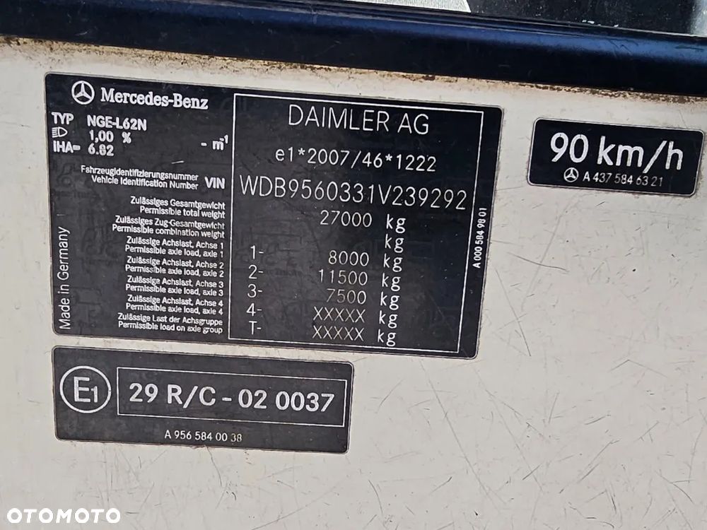 Mercedes-Benz ECONIC śmieciarka jednokomorowa sprzedaż wynajem serwis produkcja gwarancja - 8