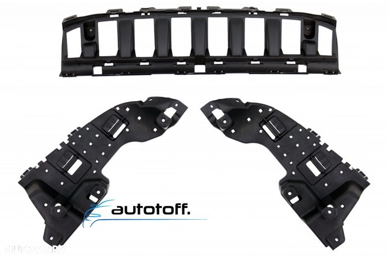 Difuzor bara spate compatibil cu Mercedes C205 Coupe A205 Cabrio C-Class (15-18) Chrome C63 AMG - 4