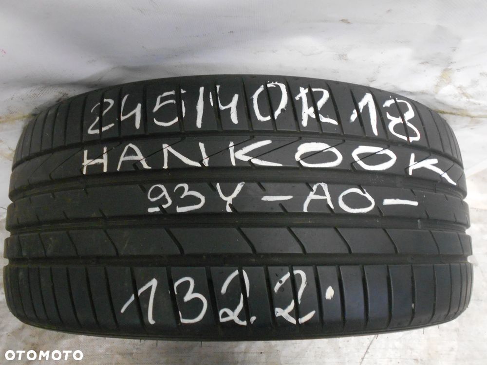 OPONA POJEDYNKA 245/40R18 HANKOOK VENTUS S1 EVO 2 AO DOT 1322 7.5MM - 1