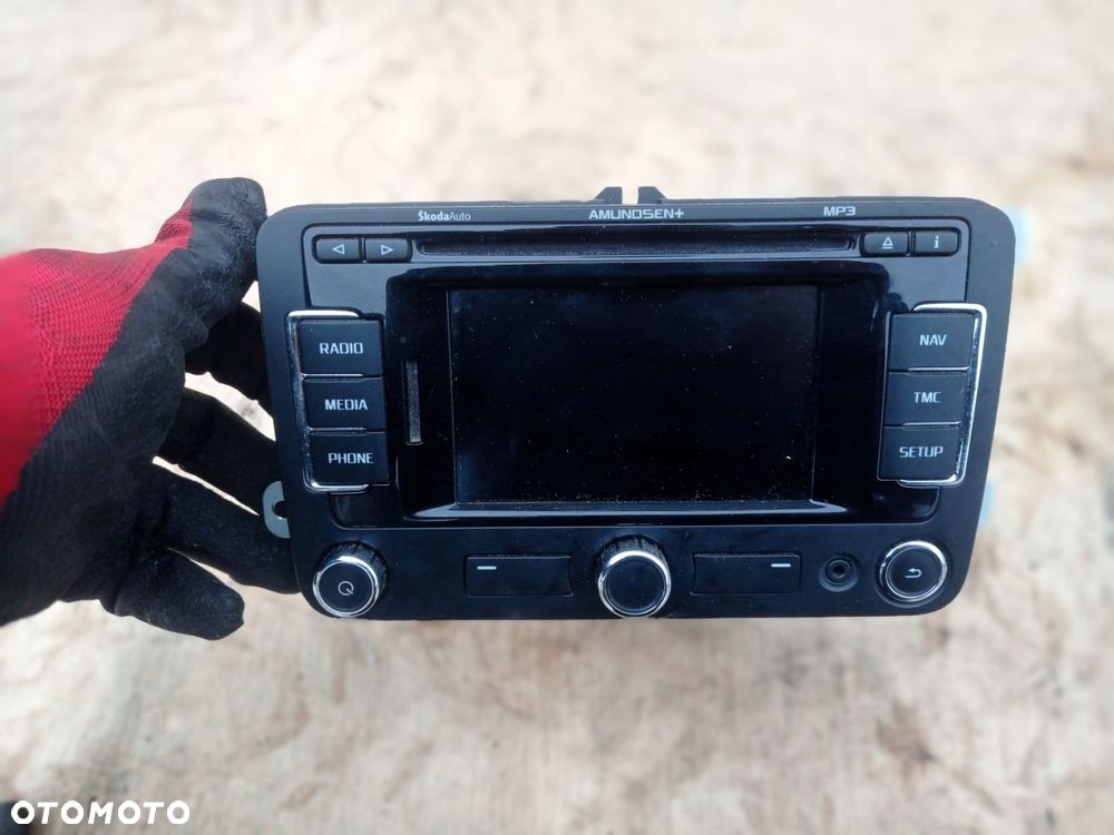 radio nawigacja skoda amundsen + 3t0035192l - 1