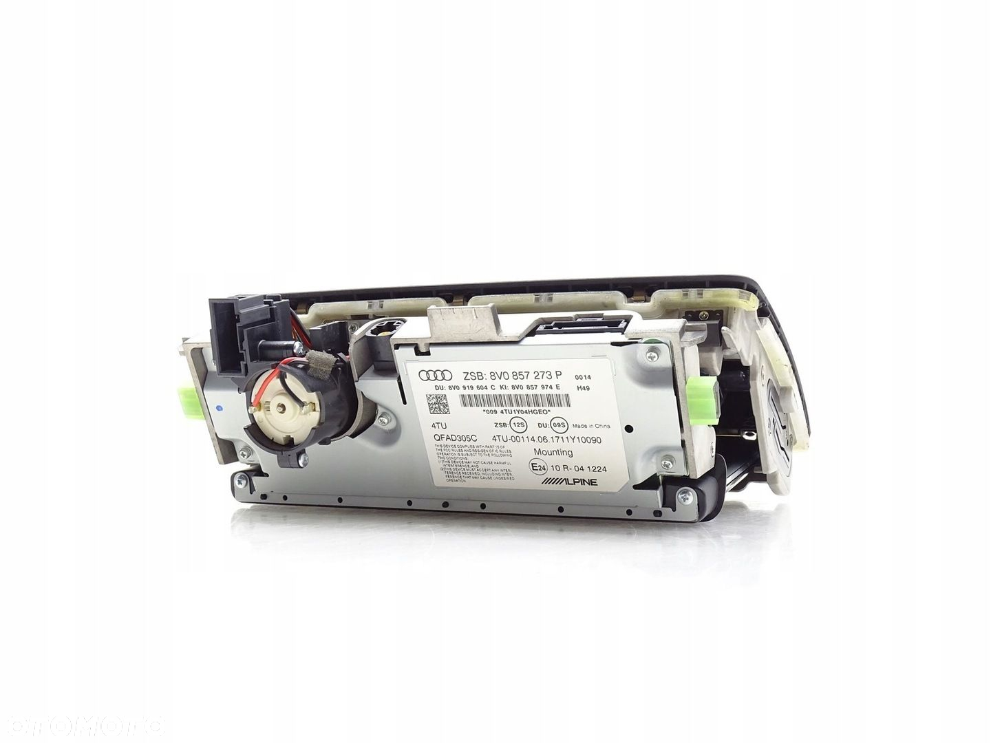 EKRAN WYŚWIETLACZ MONITOR LCD MMI NAVI NAWIGACJI AUDI A3 S3 8V 8V0857273P - 3