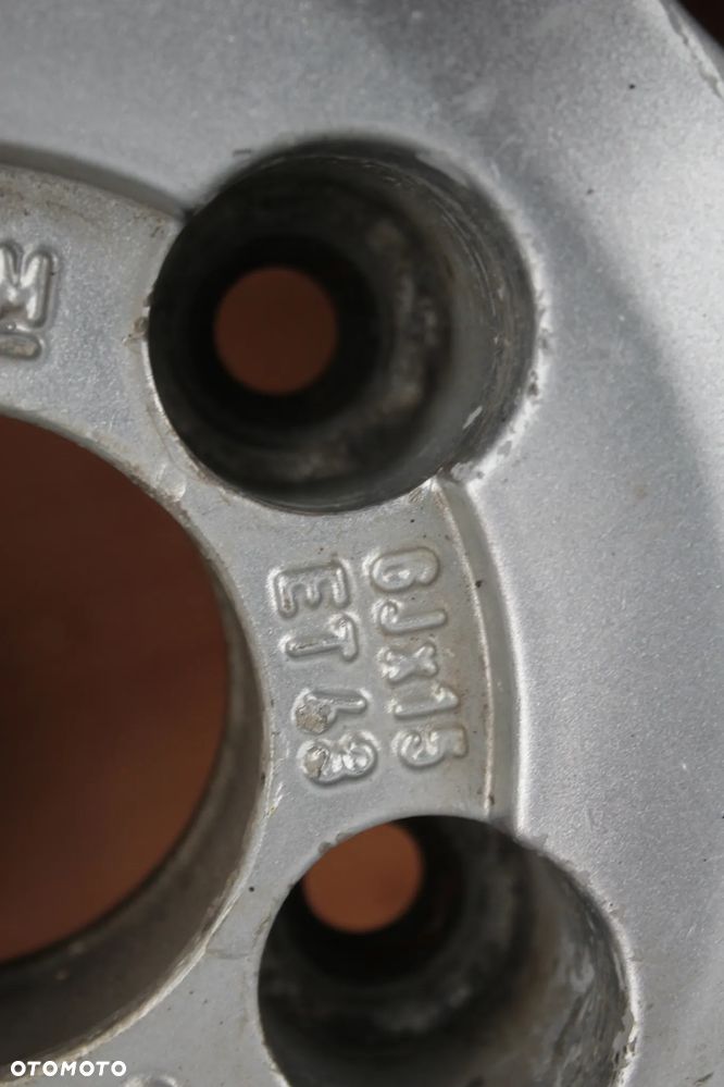 FELGA ALUMINIOWA OPEL ZAFIRA A B ASTRA H MERIVA B VECTRA C SIGNUM 15 CALI 5x110 ET43 SZTUKA - 7
