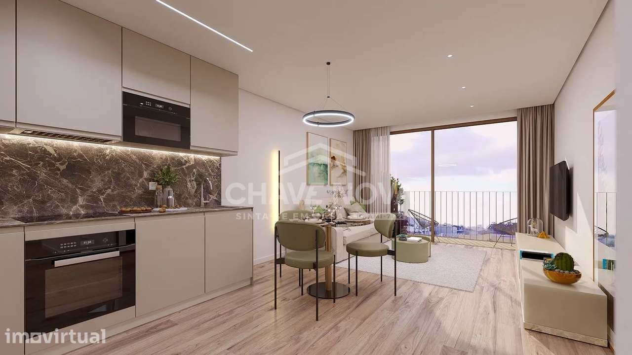 T1 Novo c/Lugar de Garagem em Oliveira do Douro - Grande imagem: 3/13