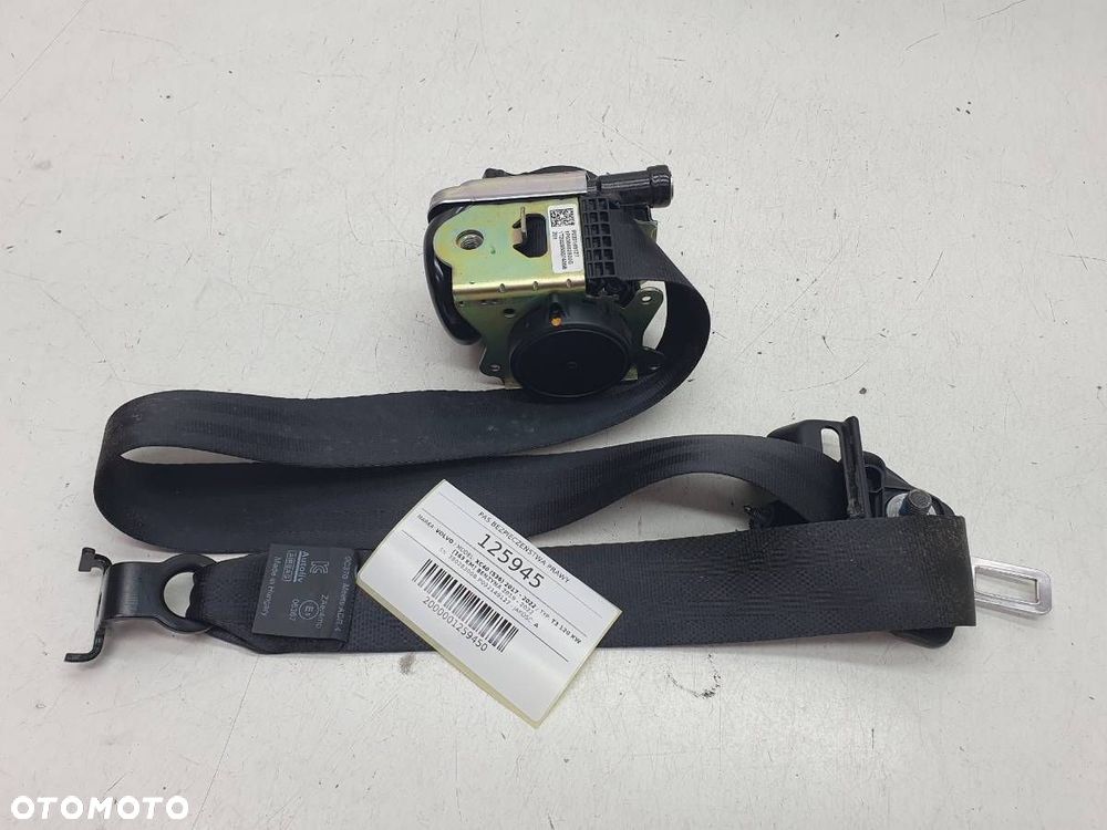 PAS BEZPIECZEŃSTWA NAPINACZ PRAWY PRZÓD VOLVO XC40 EU P032149127 - 1