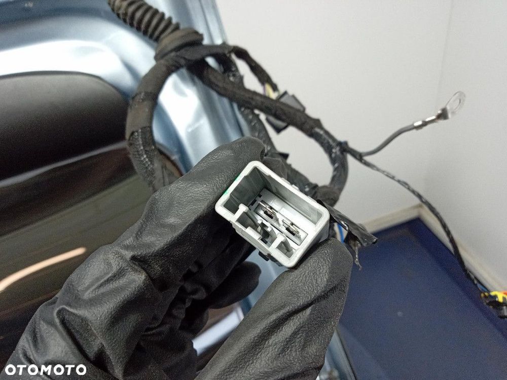 FIAT 500 500E I TYLNA KLAPA  POKRYWA BAGAŻNIKA  KPL PBA LUCE BLU - 9