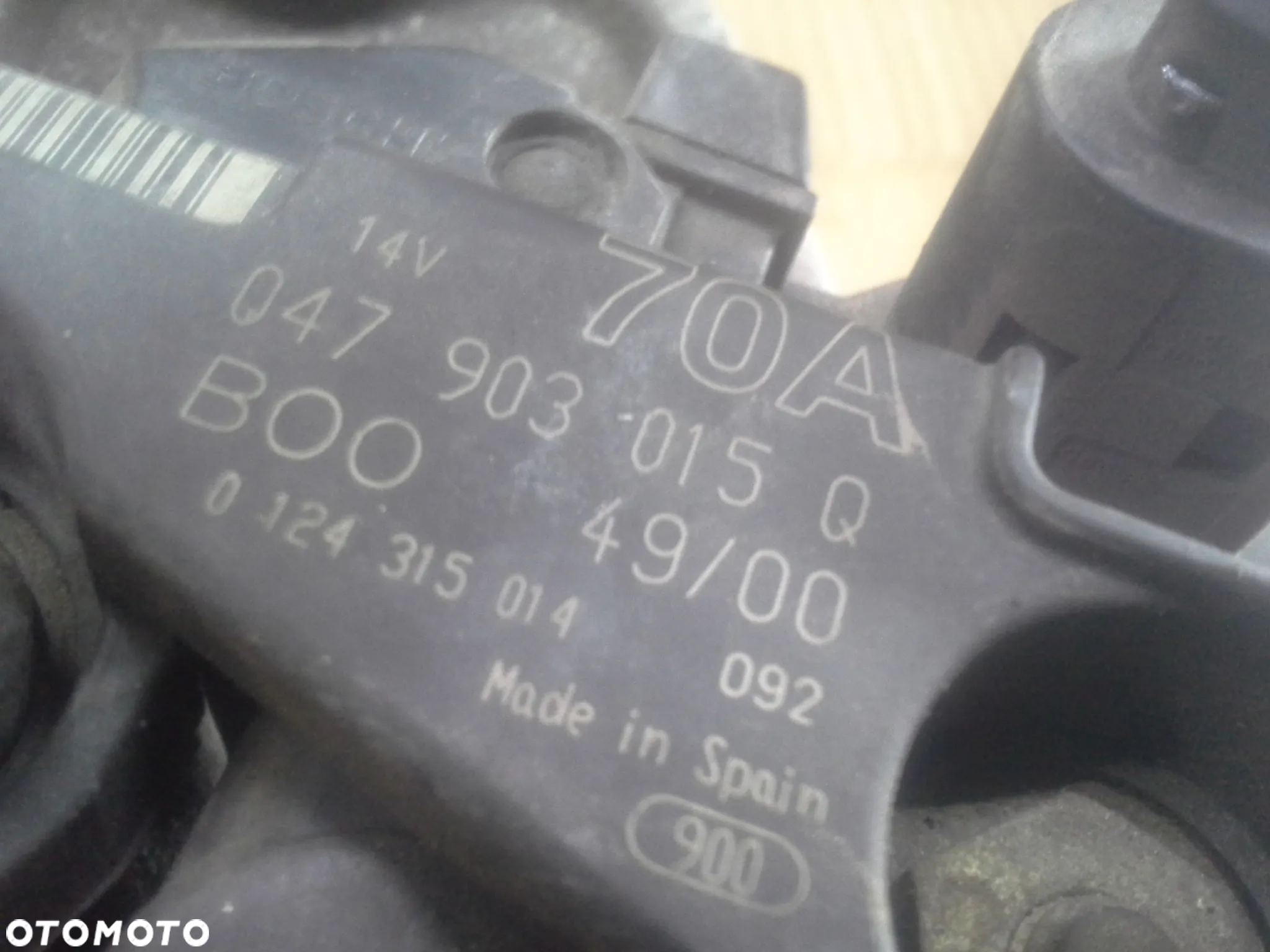 Alternator Skoda Fabia 1.4 MPi 0124315014, 047903015Q Bosch - 8