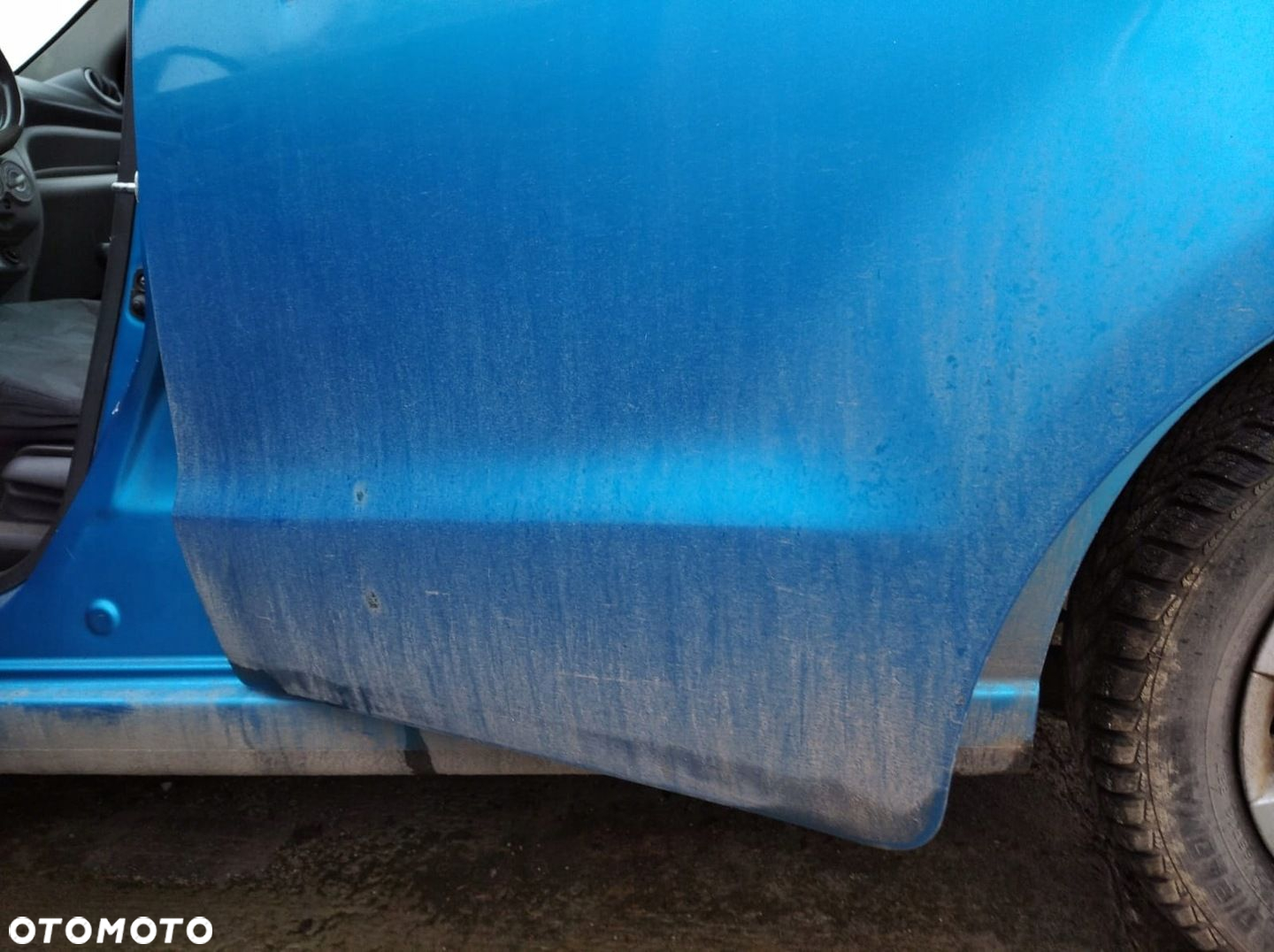 SUZUKI ALTO 7 VII GF 5D 09-14 DRZWI LEWE TYŁ TYLNE Z2S - 5