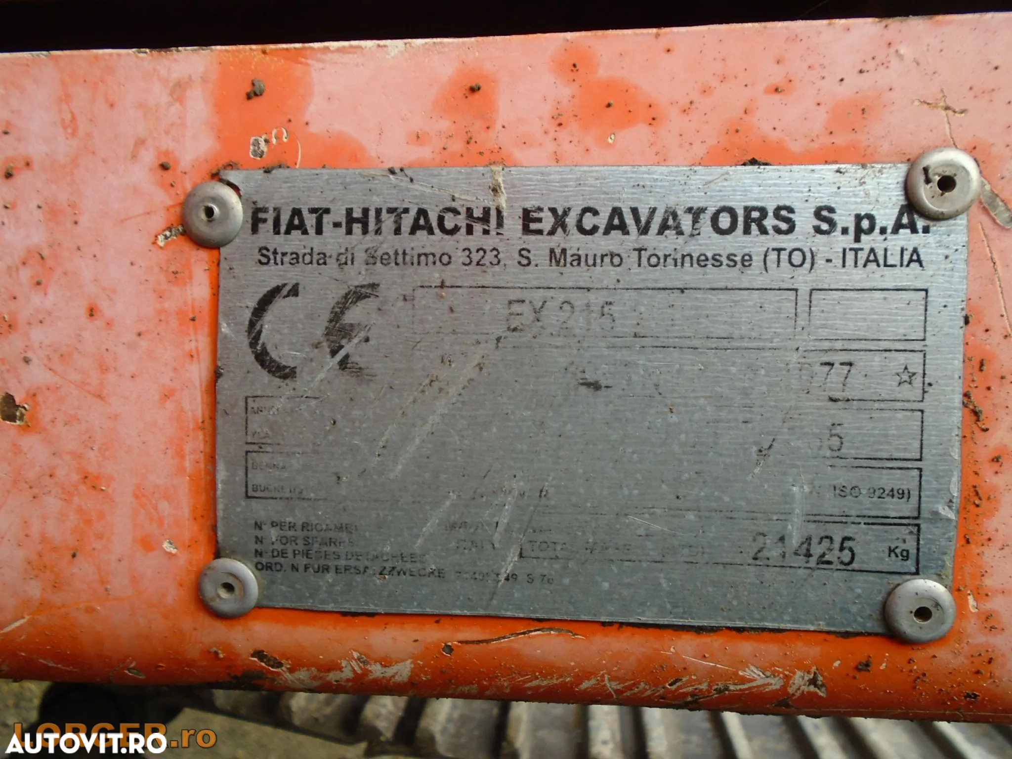 FIAT HITACHI EX215 - 14