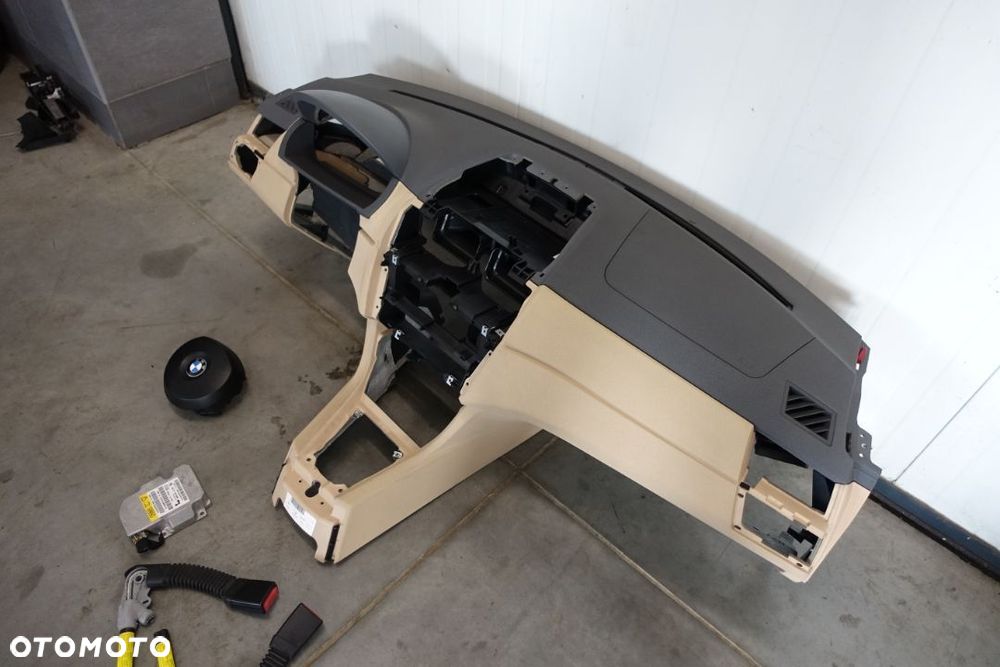 BMW X3 E83 03-10 deska AirBag poduszki oryginał KONSOLA PASY SENSOR - 4