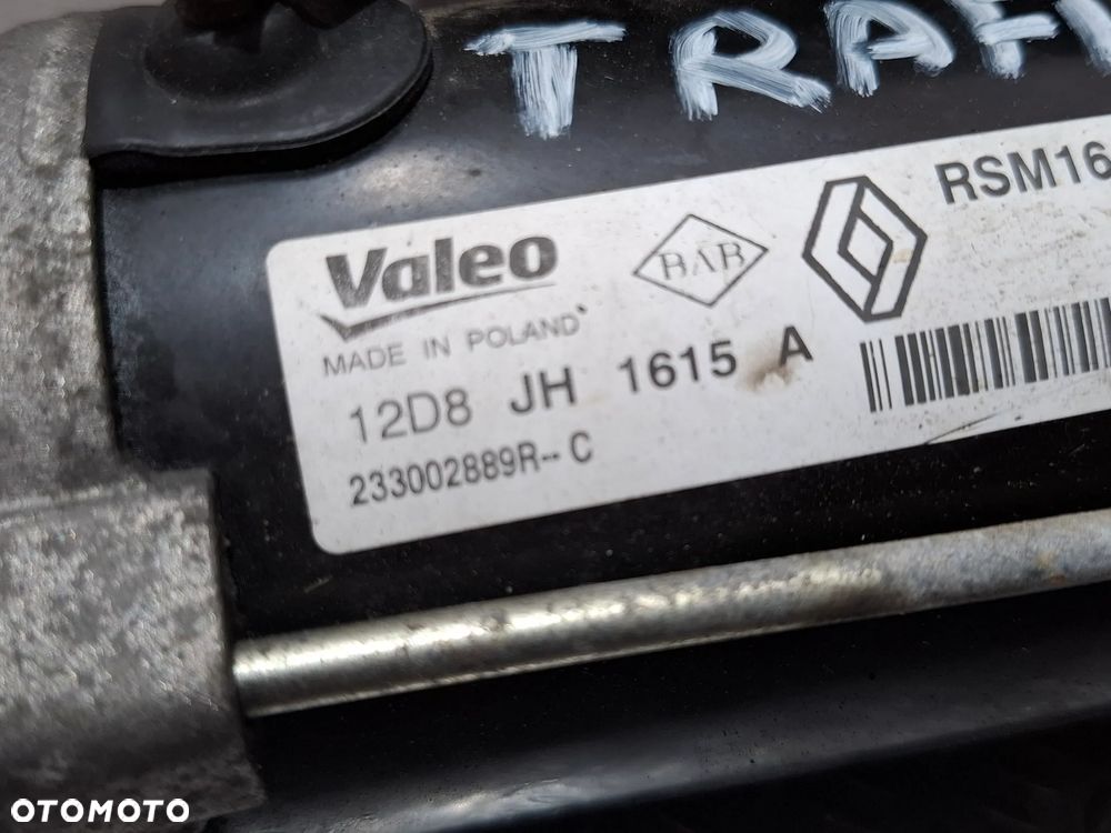 Rozrusznik Renault Trafic III 2018 rok 1,6 D nr 233002889R - 2