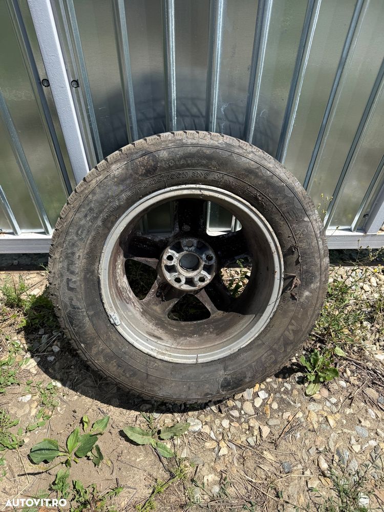 Roată de rezervă / Jantă aliaj originală cu anvelopă Toyota RAV4 (2002) - 16" - 4