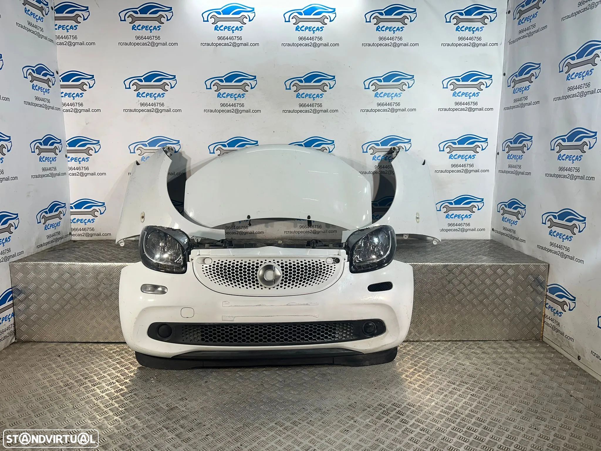 FRENTE SMART FORFOUR II 2 MK2 HATCHBACK 453 CAPOT PARACHOQUES GUARDA-LAMAS OTICAS RADIADOR VENTILADOR - 1
