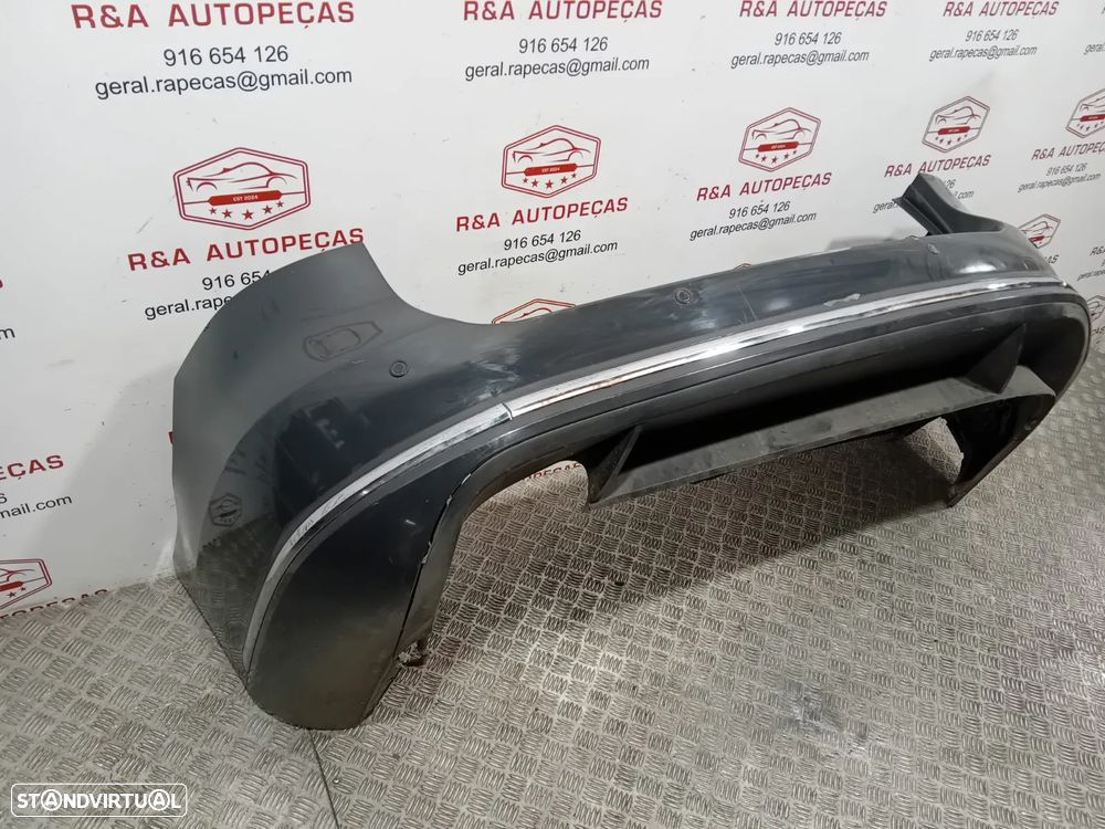 Parachoques Trás Traseiro Passat B7 Carrinha Avant Original com Sensores - 6