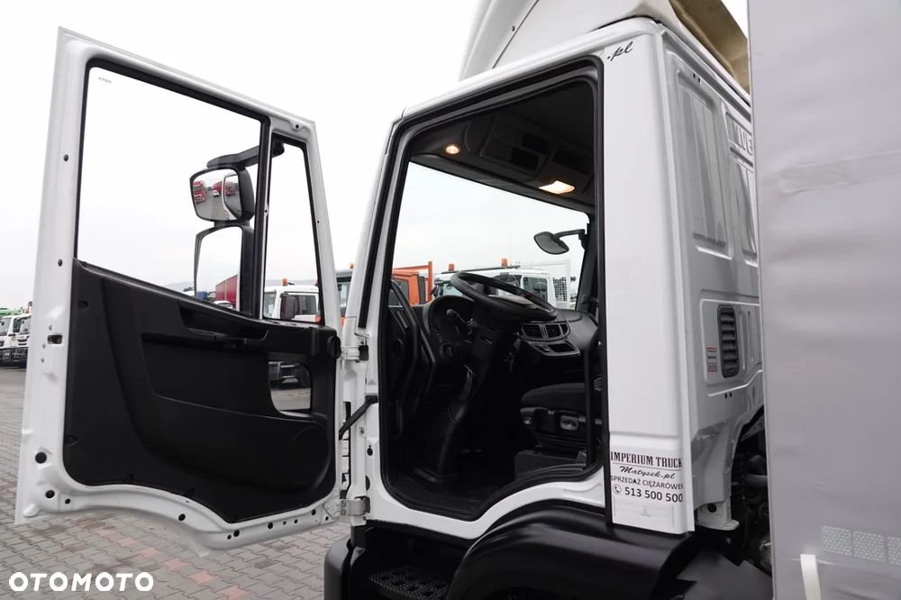 Iveco EUROCARGO / 12. 190 / FIRANKA - 8,5 m / SOLÓWKA / WINDA ZAŁADOWCZA / PO KONTRAKCIE SERWISOWYM / EURO 6 - 24