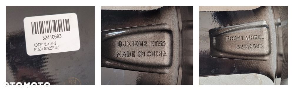 FELGA VOLVO 7,5X18 ET51 5X108 NAKŁADKA KOŁPAK 32410685 32410683 - 14