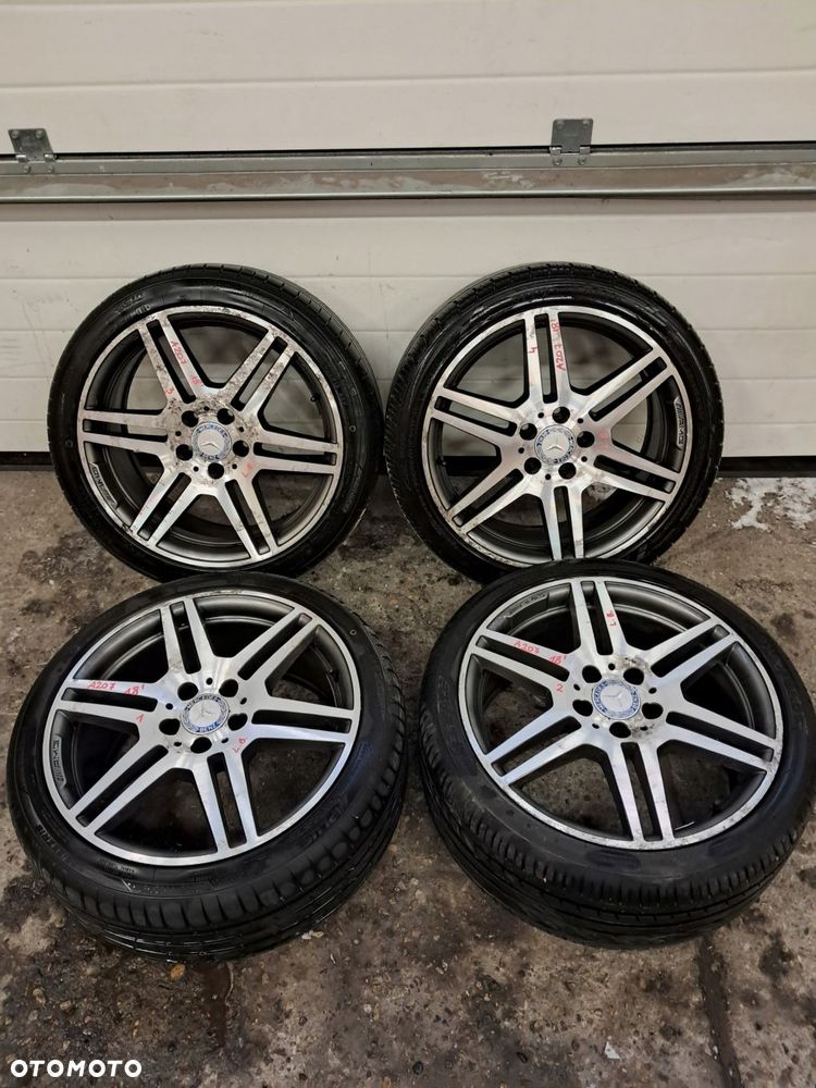 mercedes-benz e klasa w207 felgi aluminiowe alufelgi amg 18" et45 et49 - 1