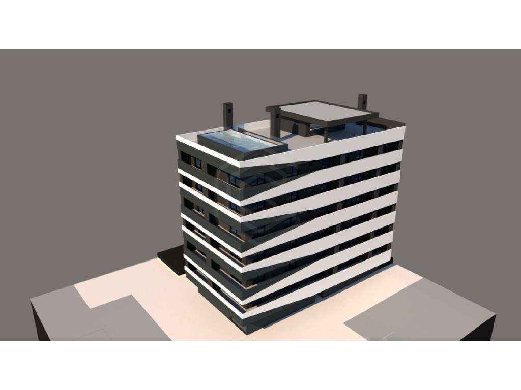 Apartamentos T1 e T2 com piscina na cobertura na 2ª linha de praia ... - Grande imagem: 1/23