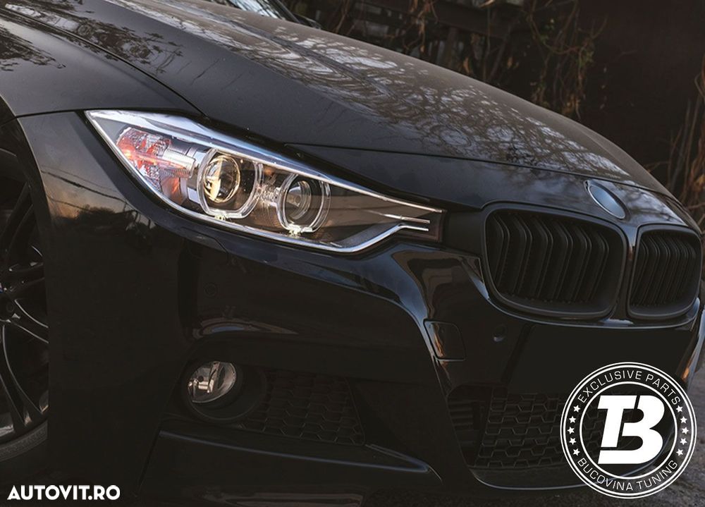 Faruri LED Angel Eyes compatibile cu BMW Seria 3 F30 F31 - 28