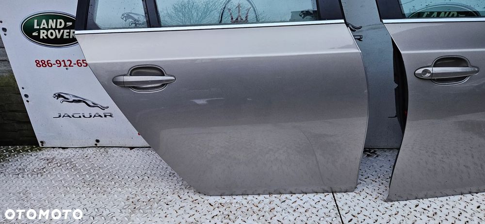 BMW 5 E61  Drzwi tył prawy tylne prawe Kompletne KOLOR Platinbronze Metallic A53 - 4