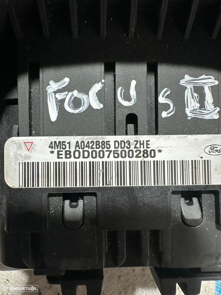 .Airbag Volante Guiador Original Ford Focus MK2 4M51A042B85DD3 2005 - 2008 - 7
