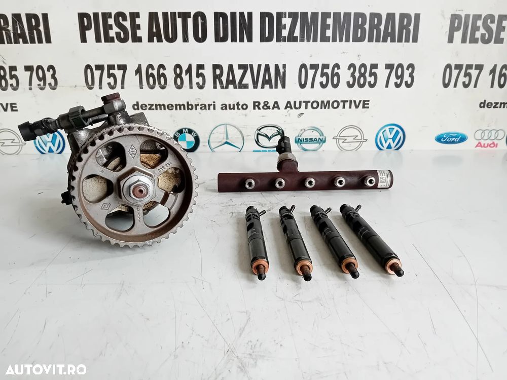 Injectoare Injector Dacia Dokker Duster Logan Clio Megane 1.5 Dci Euro 5 166000897R H8200827965 K9K - 3