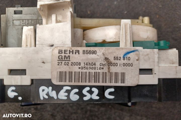 Comanda AC BEHR B5690 BEHR B5690 Opel Astra G [1998 - 2009] Hatchback - 4