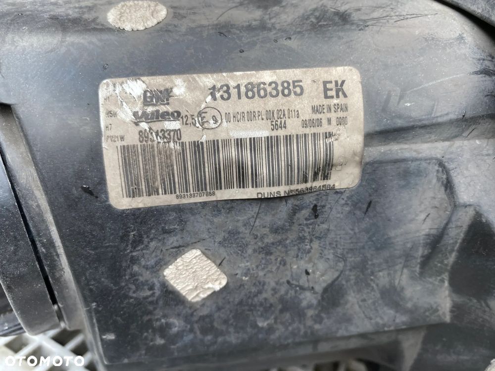 lampy opel corsa d opc przed liftem soczewki H7 komplet  eu całe - 7