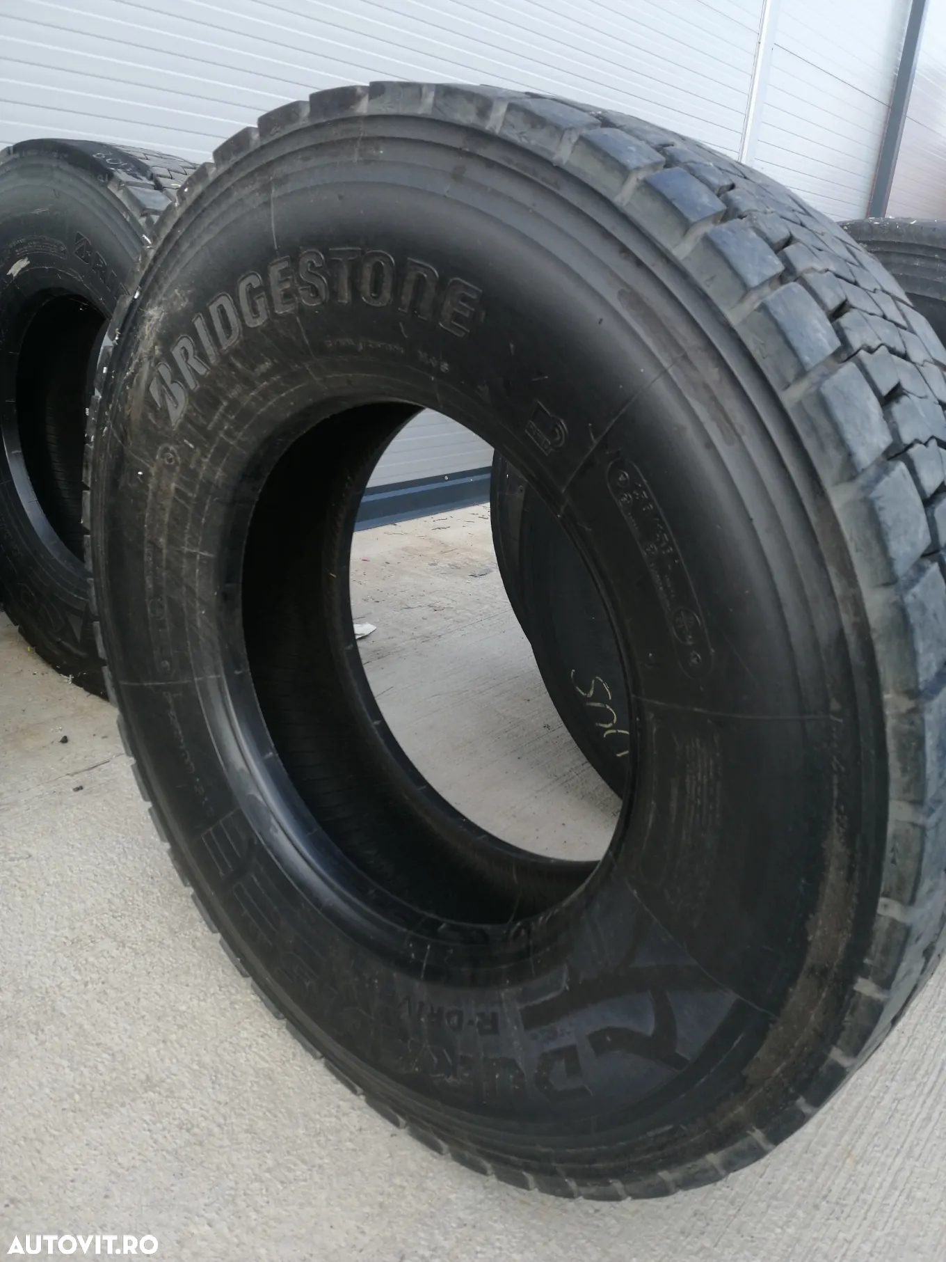 Anvelope second hand 315/80R 22.5 Bridgestone R-DRIVE002 DURAVIS (2 bucati) - 2