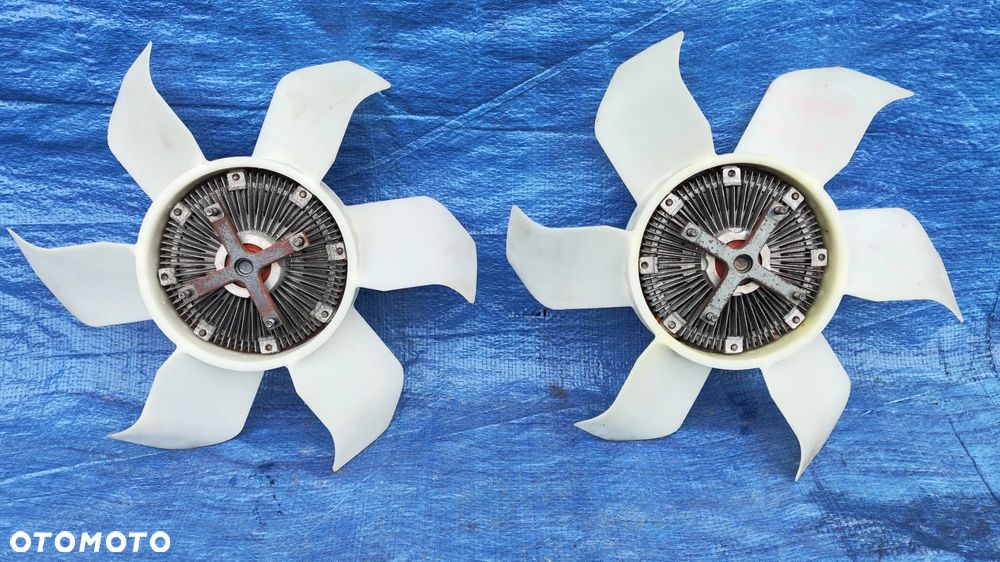 WENTYLATOR CHŁODNICY SPRZĘGŁO WISKOTYCZNE WISKOZA WISKO VISKO ŚMIGŁO WIATRAK MITSUBISHI PAJERO III 3 3.2 DID - 2