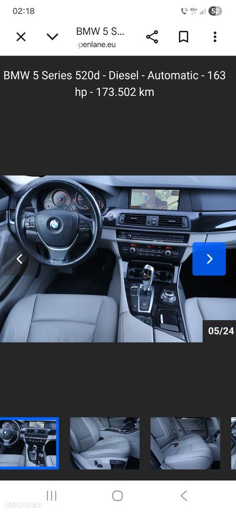 BMW 5 Series 2012 — imagine 6