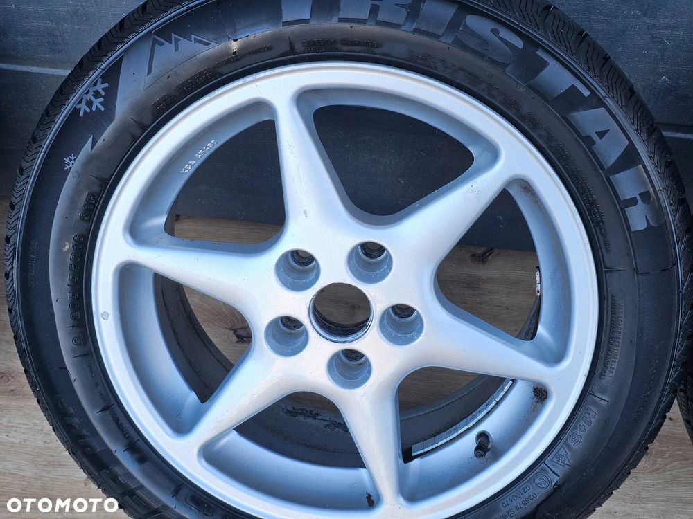 KOŁA FELGI ALUMINIOWE OPONY ZIMOWE OPEL VECTRA ASTRA ZAFIRA SIGNUM MERIVA 16 ' 5x110 ET38 205/55/16 - 6
