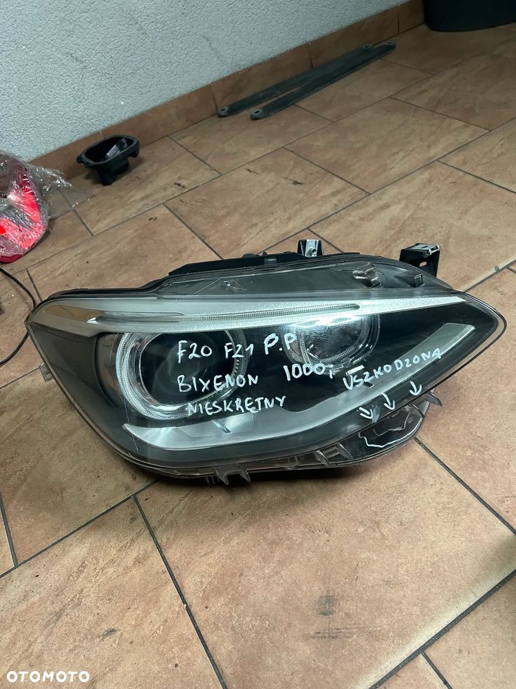 LAMPA BMW F20 F21 PRAWY PRZÓD BIXENON NIESKRĘTNA USZKODZONA - 2