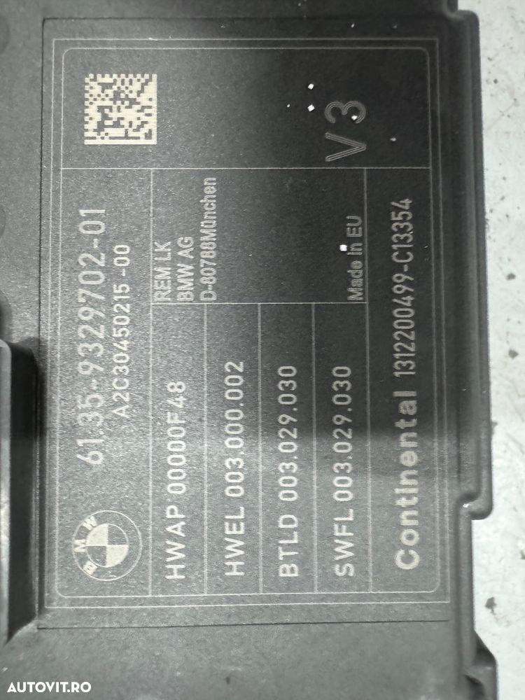 Modul REM Bmw seria 3 GT f34 - 2