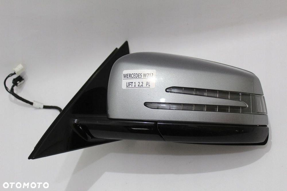 Lusterko kompletne lewe asystent Mercedes W212 Lift Kolor 792 14 Pin Anglik - 10