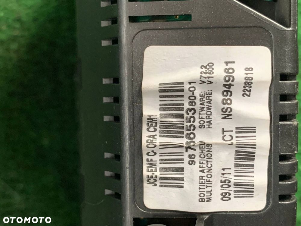 Ekran wyświetlacz Expert Jumpy Scudo II 9676655380 WWA - 5