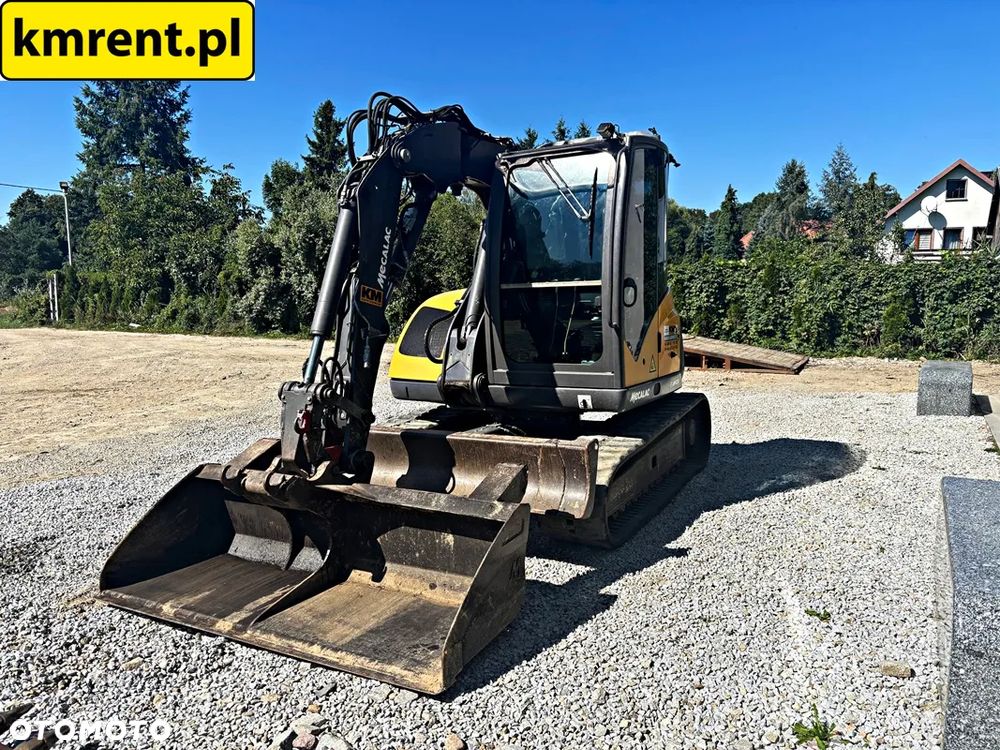 Mecalac 8 MCR MINI-KOPARKA 2018R | MECALAC 6 MCR, JCB 8065 8080 8085 85 Z VOLVO ECR 88, CAT 308, 307 , BOBCAT 80 KOMATSU PC 88 - 12