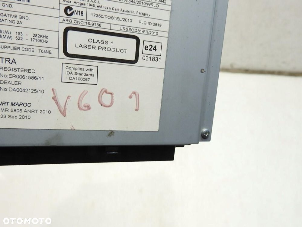 RADIO CD VOLVO V60 BF6N-18C815-AB - 2