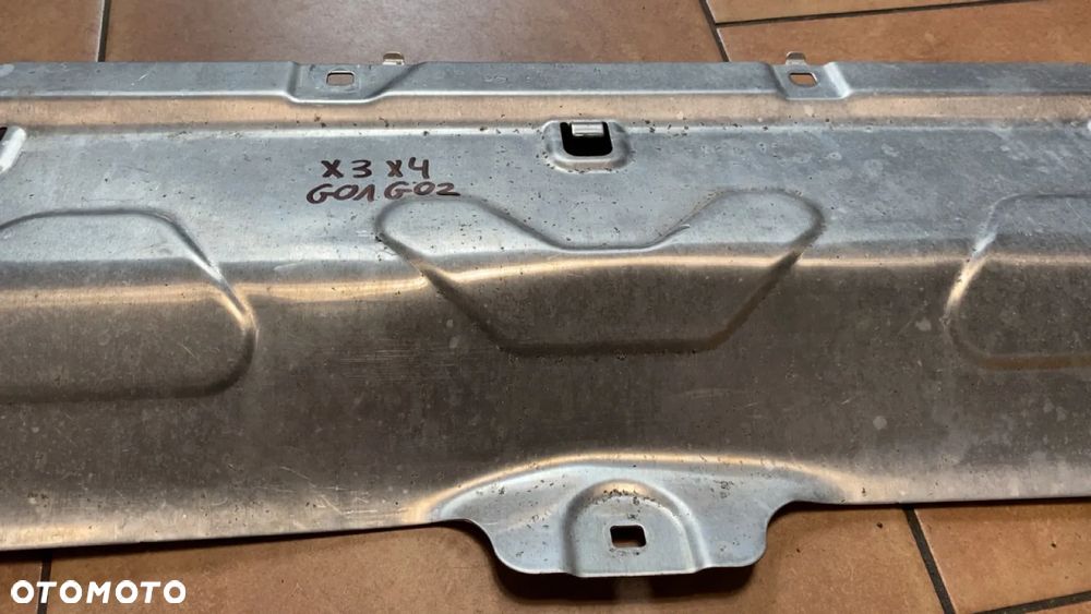 BMW X3 X4 G01 G02 PAS PRZEDNI GÓRNY POKRYWA OSŁONA NAKŁADKA GÓRNA PASA 7400110 - 6