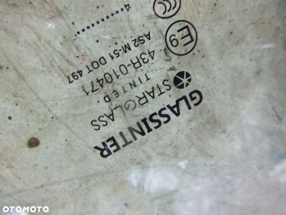 nowa szyba tylna traktor claas arion axion atles renault valtra - 2