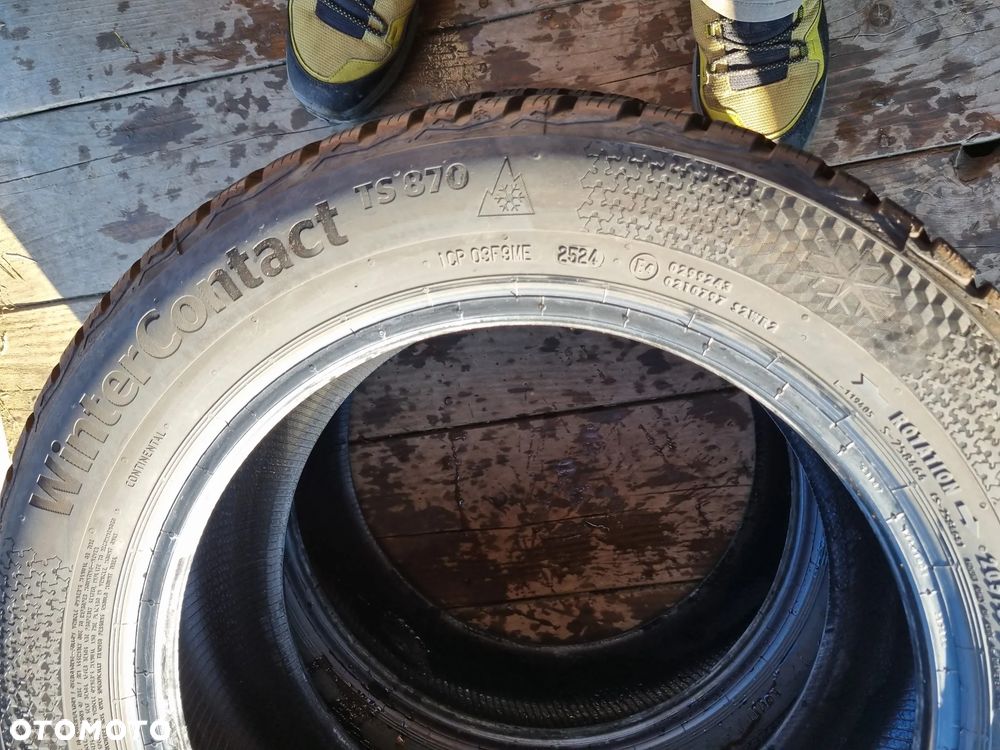 Opony CONTINENTAL WINTER CONTACT TS870 205/55R16 91H 2024r,4x7,6mm super - 12