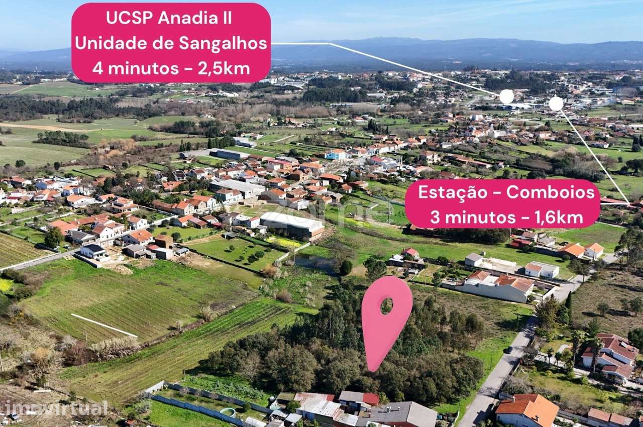 Terreno para Construção | Fogueira | Sangalhos |Anadia - Grande imagem: 2/15