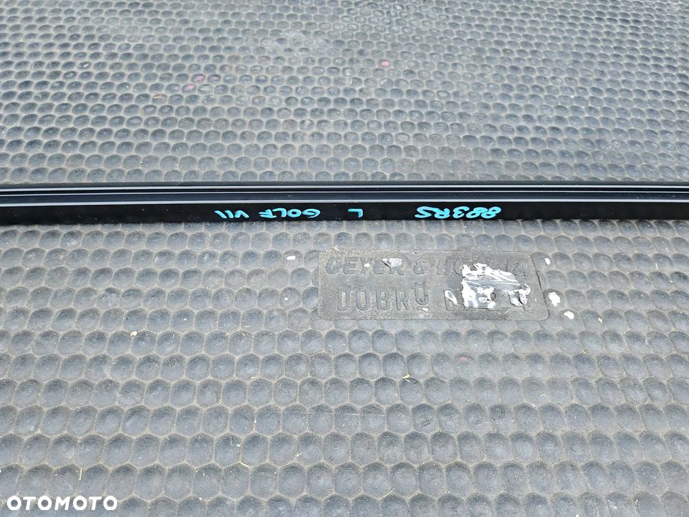 Reling Dachowy 5G9860025B 03C LEWY Czarny Listwa Dachowa VW Golf VII 7 - 3