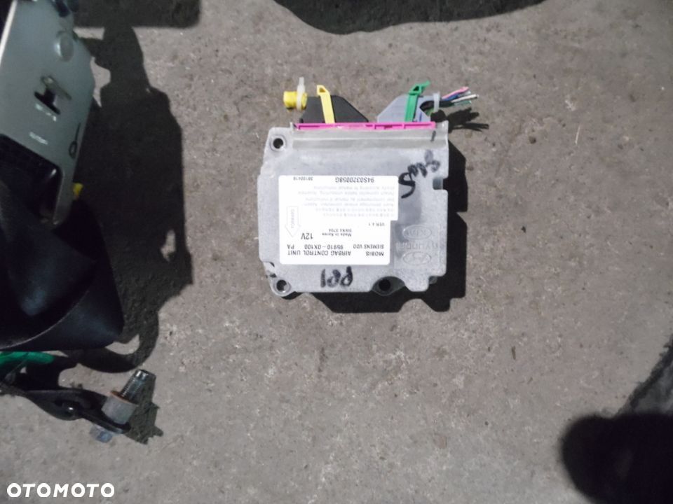 Konsola deska Airbag Poduszka sensor komplet Hyundai i10 I - 6