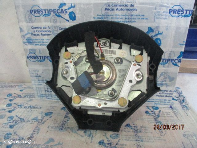 Airbag Condutor 96425026ZR PEUGEOT 206 1999 1.1I 60CV 0P PEUGEOT 206 2001 1.1I 60CV 5P CINZA - 2