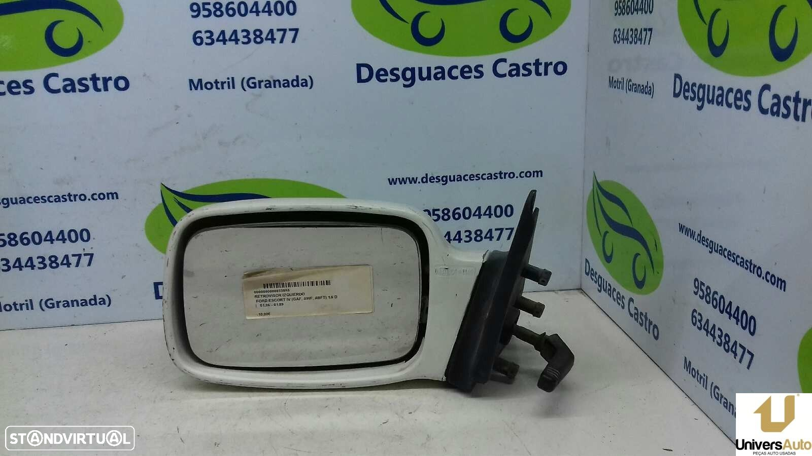 ESPELHO RETROVISOR ESQUERDO FORD ESCORT IV 1987 -LT - 4