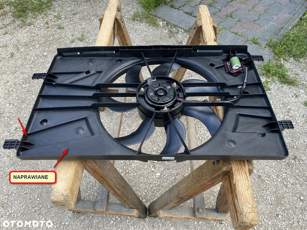 WENTYLATOR Z OBUDOWĄ OPEL ASTRA IV J 1014008 ZAMIENNIK - 2