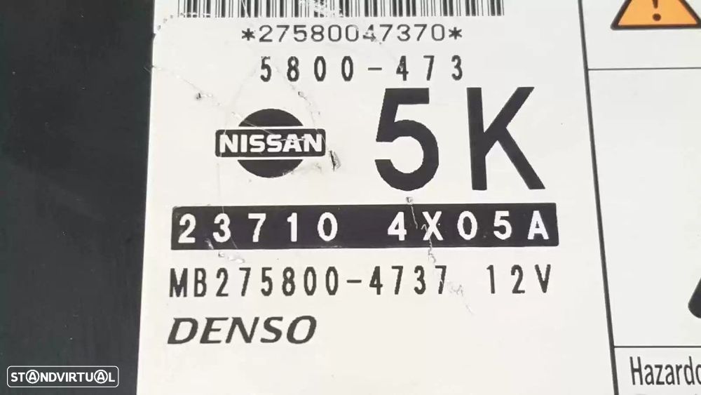 CENTRALINA MOTOR UCE NISSAN PATHFINDER III 2008 -237104X05A - 3