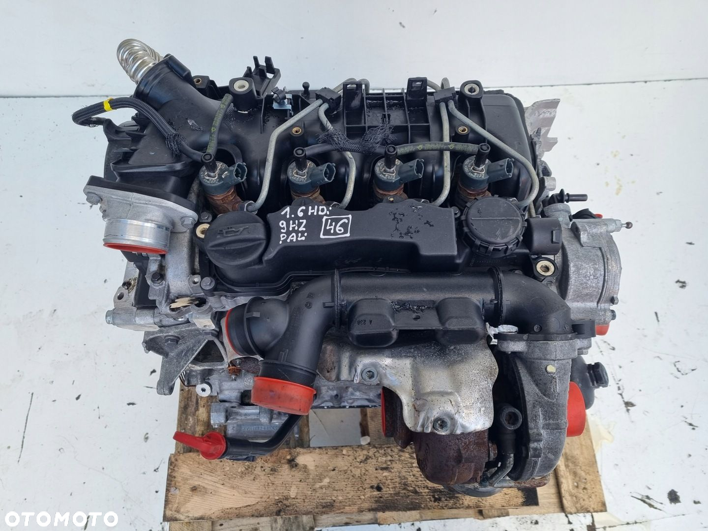 SILNIK KOMPLET Citroen Berlingo II 1.6 HDI 109KM ładnie pali 9HZ - 3