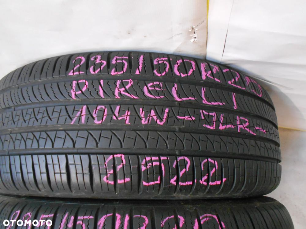 OPONY 235/50R20 PIRELLI SCORPION ZERO ALLSEASON JLR DOT 2522 7.8MM - 2